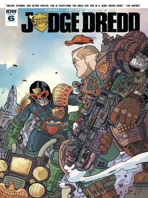 cover image of Judge Dredd (2015), Issue 6